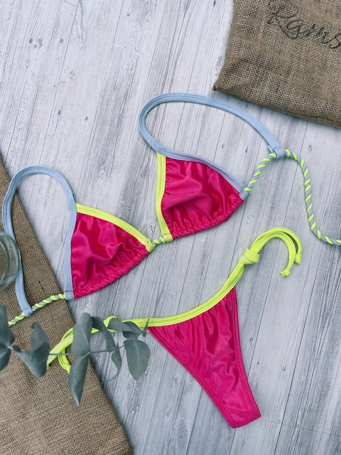 Bikini IRUPE (FUCSIA/LAVANDA/NEON)