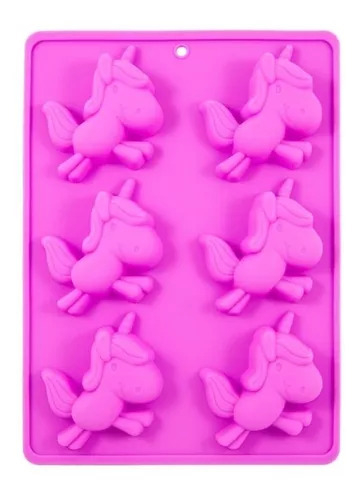 Molde De Silicona Unicórnio