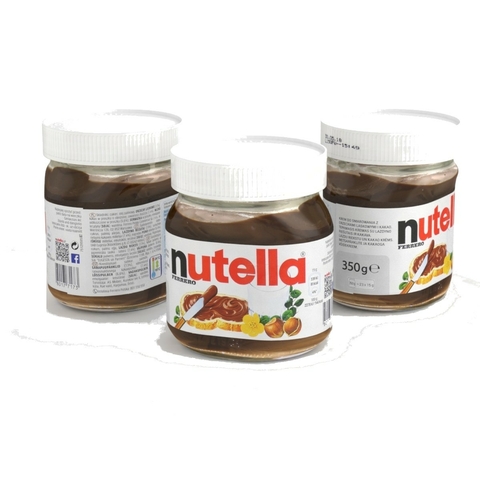 Pasta de Avelã NUTELLA 350g (3 potes)