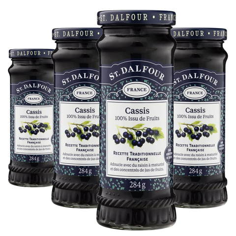 Geleia Francesa ST DALFOUR Cassis 284g (4 potes)