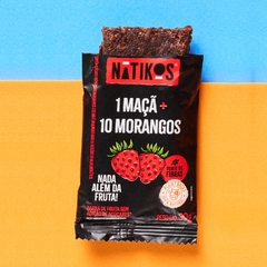 Display Barra Maçã e Morango 90g (3 unidades de 30g) NATIKOS na internet