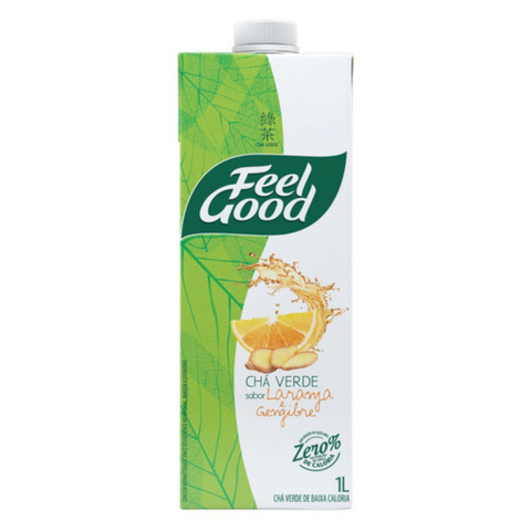 Chá Verde Laranja com Gengibre FEEL GOOD 1L