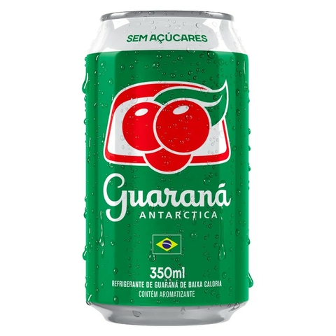 Refrigerante Guaraná ANTARCTICA Zero Lata 350ml