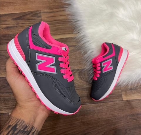 NEW BALANCE - Chumbo com Rosa Pink