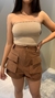 Short Lais marrom - loja online