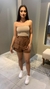 Short Lais marrom - LE FASHION