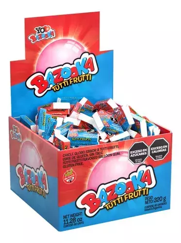 Chicle Bazooka "Tutti Frutti" 80 u