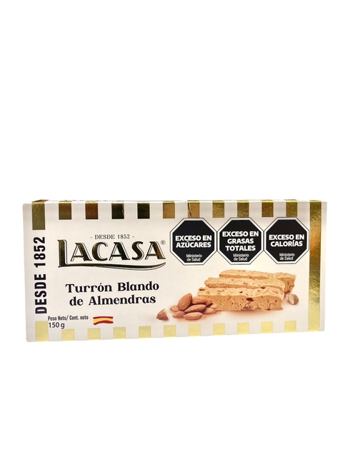 Lacasa turrón blando de almendras 150 grs