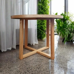 Mesa redonda Gervasoni en Paraíso (elegir diámetro) con reborde en internet