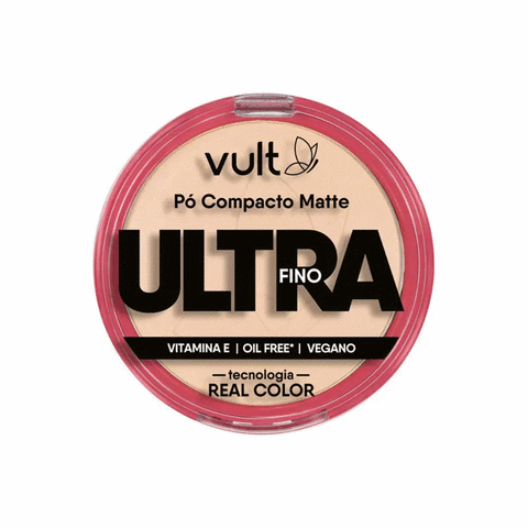 Pó Compacto Matte Ultrafino Cor V400 Vult