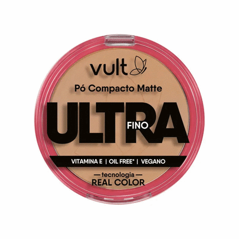 Pó Compacto Matte Ultrafino Cor V440 Vult