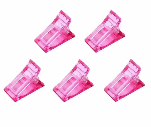 Presilha para Molde F1 Aplicação Polygel Pacote C/10 Unid Pink - comprar online