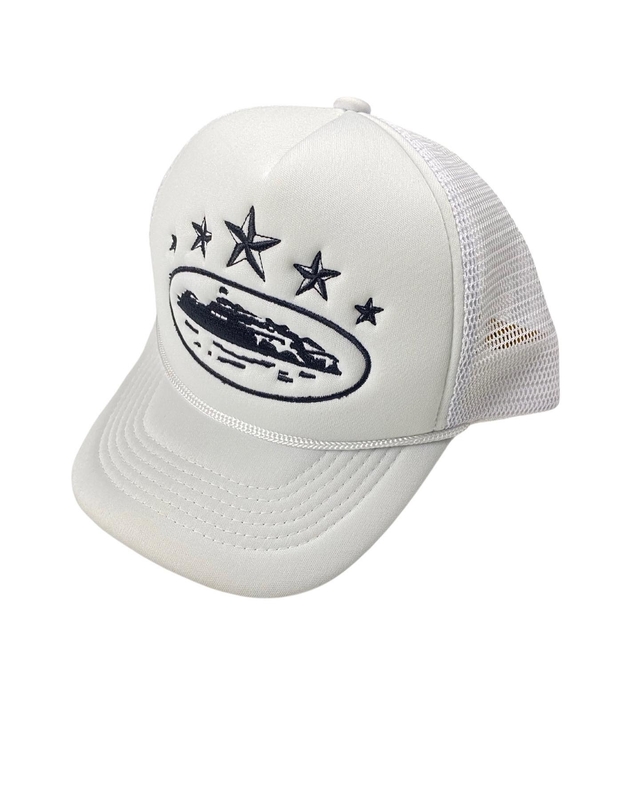 New Authentic CORTEIZ (CRTZ) 5 Starz Alcatraz White Trucker