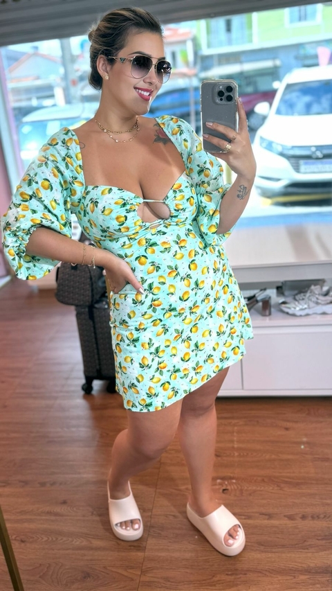 VESTIDO MY FAVORITE THINGS CURTO ESTAMPADO