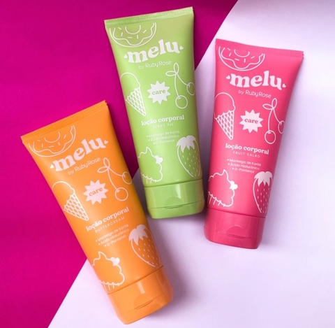 Loção hidratante Corporal melu Ruby Rose