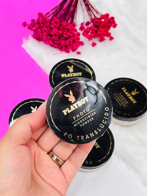 Pó Facial Translúcido Playboy Microfinish Powder