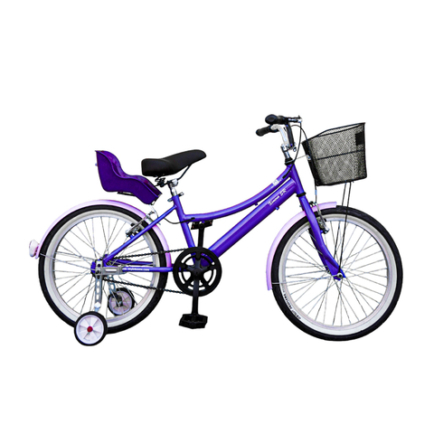 Lavanda de Verano Bicicleta Infantil con Portamuñecas - comprar en línea
