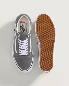 TENIS VANS SKATE OLD SKOOL PEWTER WHITE - loja online
