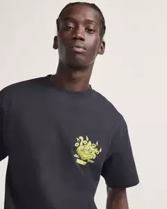 CAMISETA VANS SCRATCHED RECORDS SS PRETO - loja online