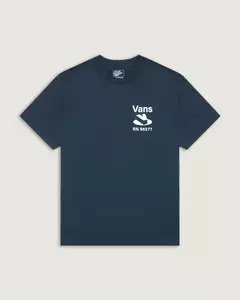 CAMISETA VANS NAVY ELEVATED V SS na internet