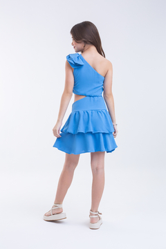 Teen/ vestido Joyce azul - comprar online