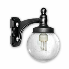 Globo tipo burbuja 10 x 18. Cuerpo polipropileno IP21 FAROLUZ