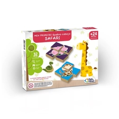 SAFARI MEU PRIMEIRO QUEBRA-CABECA 32 PCS - MADEIRA - PAIS E FILHOS - 003798 - comprar online