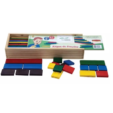 REGUAS DE FRACOES C/ 67PCS - FUNDAMENTAL - 009013 - comprar online