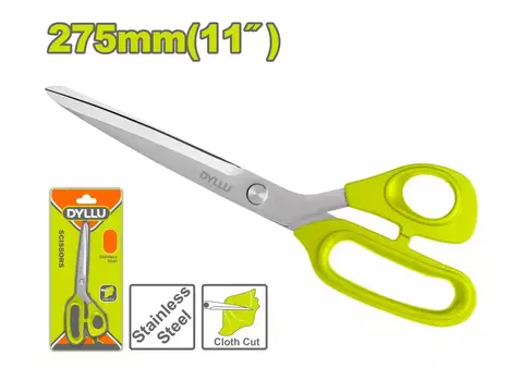 Tijera Industrial Dyllu 20 Cm Corte Recto Para Sastre