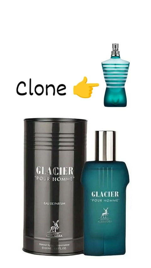 Glacier Pour Homme Maison Alhambra - Inspirado no Le Male de Jean Paul Gaultier - 100 ml eau de parfum