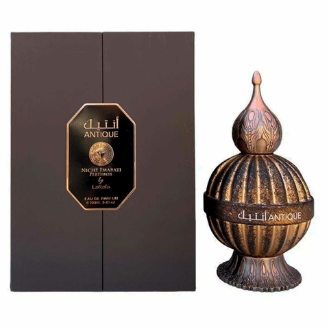 Niche Emarati Antique de Lattafa eau de parfum unissex
