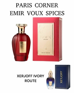 Perfume Paris Corner Emir Voux Spices EDP Unissex 100ml (REF.OLFATIVA XERJOFF IVORY ROUTE ) na internet