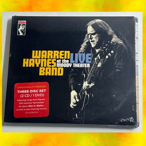 ⚡️CD + DVD Warren Haynes Band - Live At The Moody Theater