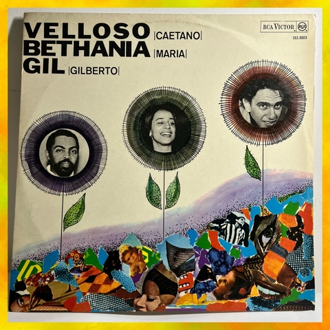 ⚡️LP Caetano Velloso,Maria Bethânia e Gilberto Gil - Velloso-Bethania-Gil