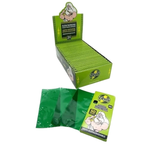 PAPEL CELULOSA ZEUS VERDE 1 1/4