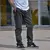 BAGGY RELAXED JOGGER - gris topo - comprar online