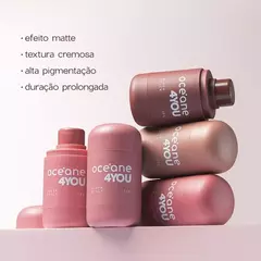 Blush em Bastão- Blush Stick 4you Oceane