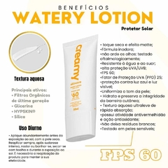 PROTETOR SOLAR FPS 60 WATERY LOTION CREAMY - comprar online