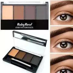 QUARTETO DE SOBRANCELHA RUBY ROSE na internet