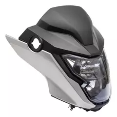 KIT FRENTE 2025-2024 BLOCO OTIC+CAREN+LAT+TAMP PAINEL TITAN/FAN 160 -25/ (LAMP SUBST) NA COR PRATA FORCE METALICO - comprar online