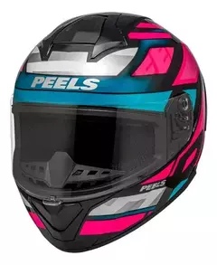 CAPACETE SPIKE II MX2 PRETO/PINK - Wan Foguete