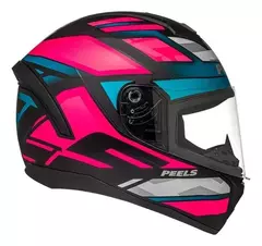 CAPACETE SPIKE II MX2 PRETO/PINK na internet