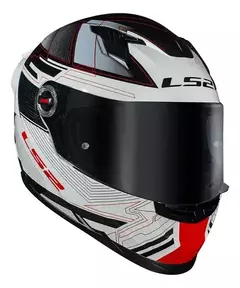 LS2 CAPACETE FF358 PRO DIGITAL BLK/WHITE - Wan Foguete