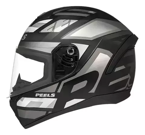 CAPACETE SPIKE II MX2 PRETO F/GRAFIT