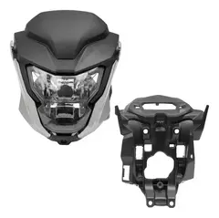 KIT FRENTE 2025-2024 BLOCO OTIC+CAREN+LAT+TAMP PAINEL TITAN/FAN 160 -25/ (LAMP SUBST) NA COR PRATA FORCE METALICO na internet