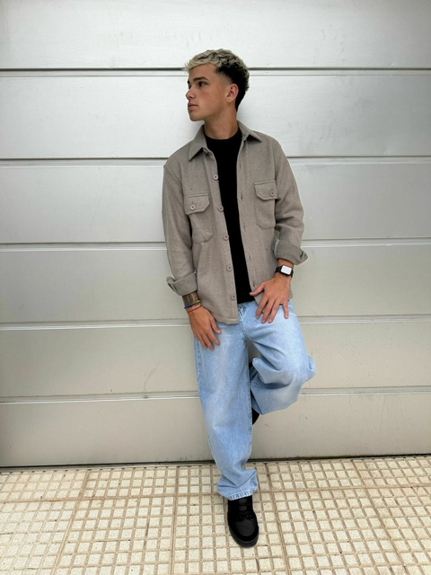 CAMISACO DEMIAN GRIS CLARO - comprar online