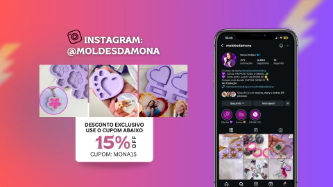 Imagem do banner rotativo Moldes da Mona