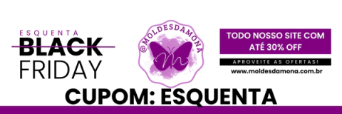 Imagem do banner rotativo Moldes da Mona