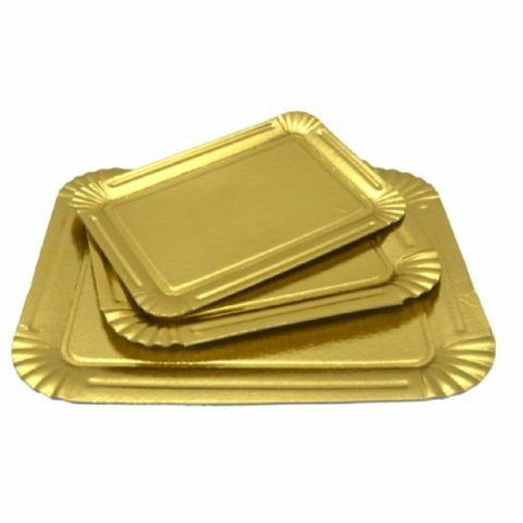 BANDEJA PREMIUM 1 KG ORO -PLATA X UNIDAD