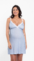 Camisola Vanda Listra Azul - Cecy Lessa